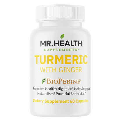 Turmeric with Ginger – Natural Support for Inflammation & Digestion